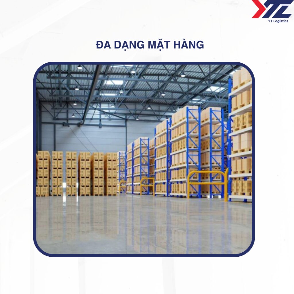 Đa dạng mặt hàng